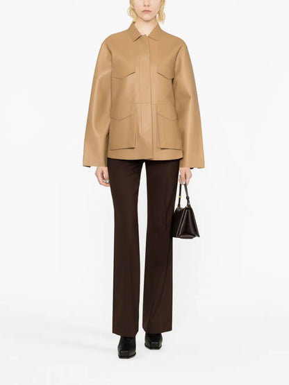 Army Leather Jacket