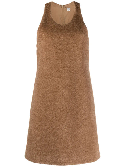Brushed-Knit Minidress