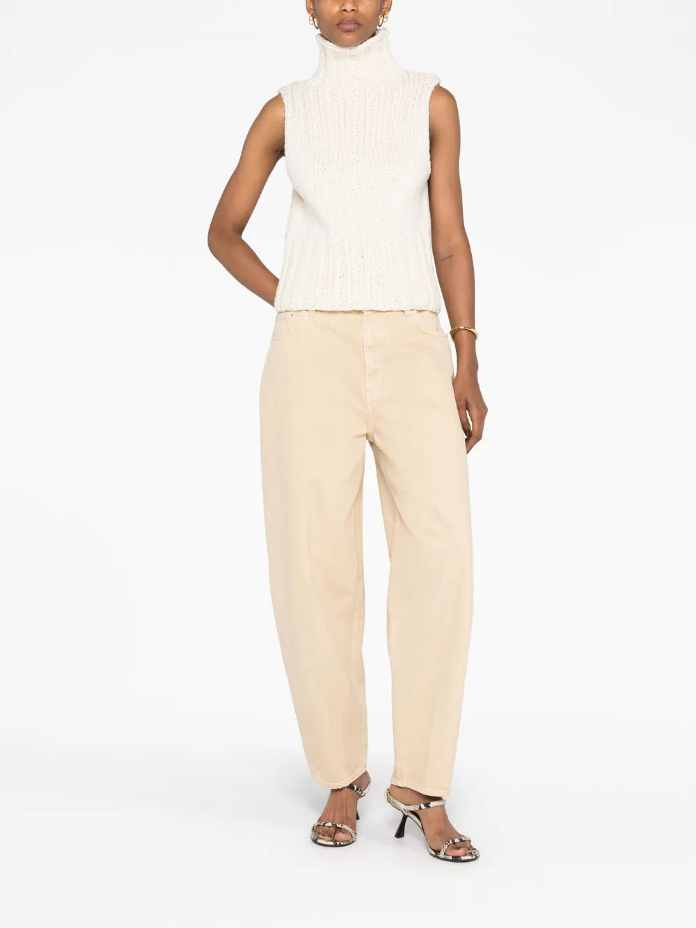 High-Rise Boyfriend Jeans