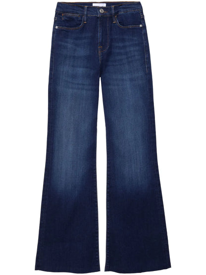 Wide-Leg Cotton Jeans