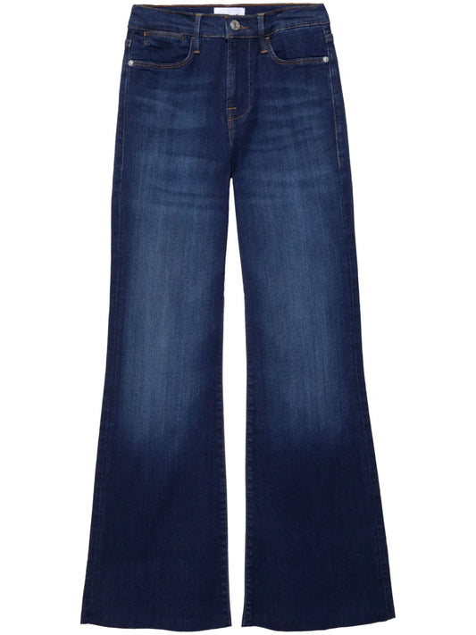 Wide-Leg Cotton Jeans