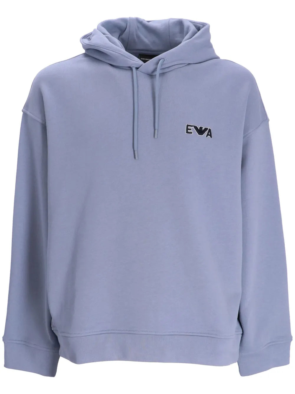 Logo-Patch Drawstring Hoodie