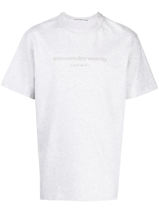 Glitter-Effect Short-Sleeve T-Shirt