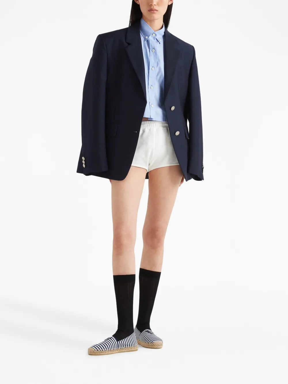 Logo-Embroidered Oxford Shirt