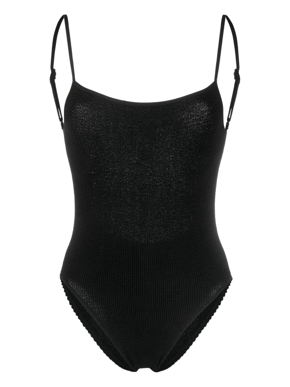 Crinkled Scoop-Back Swimsuit