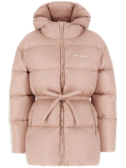 Drawstring Hooded Puffer Jacket