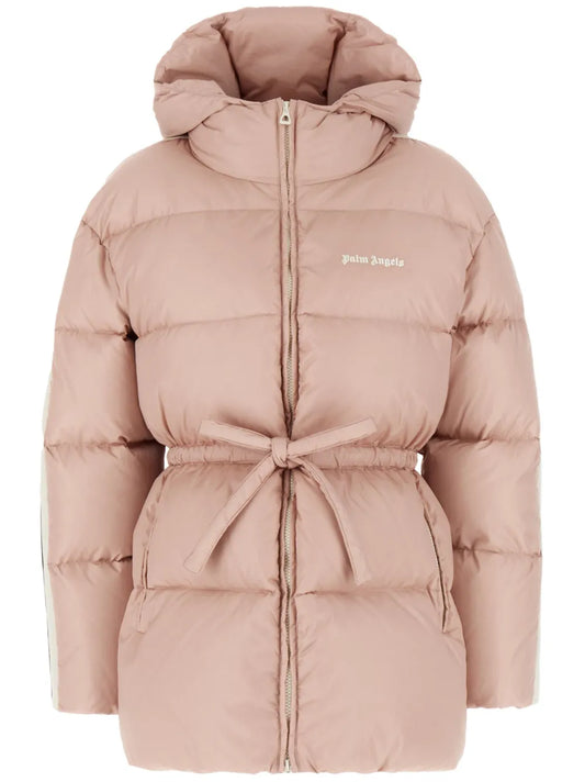 Drawstring Hooded Puffer Jacket