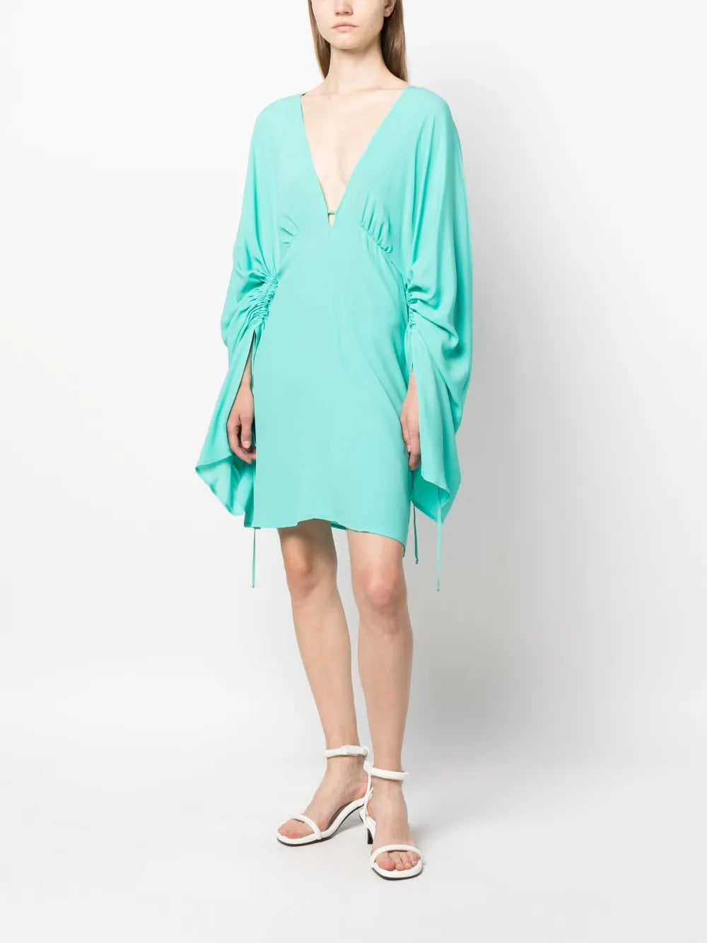 V-Neck Short Dress