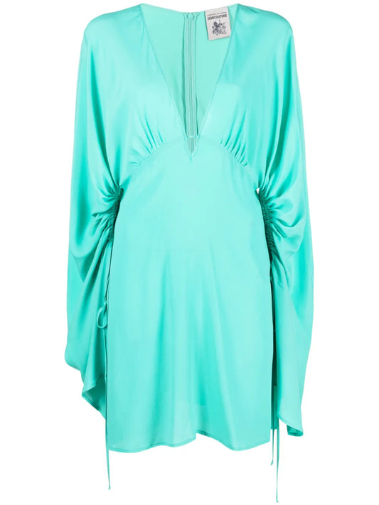 V-Neck Short Dress