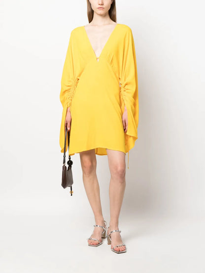 V-Neck Short Dress
