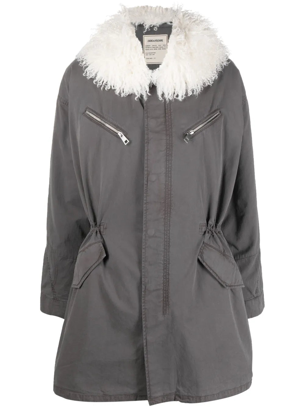 Kidea Zip-Up Parka Coat