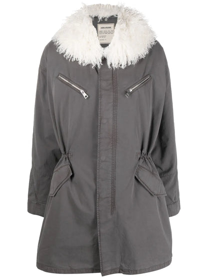 Kidea Zip-Up Parka Coat