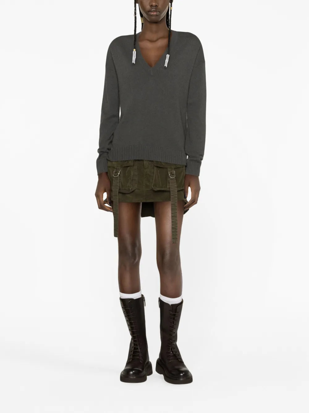 V-Neck Cashmere Jumper