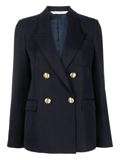 Palm-Embroidered Blazer
