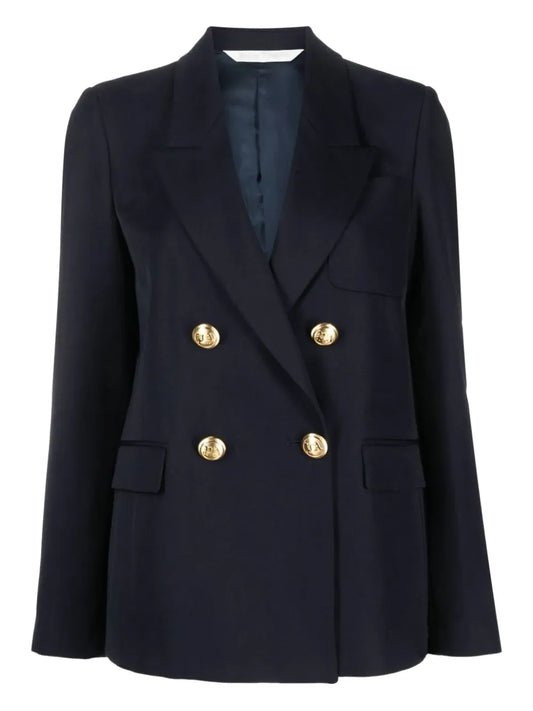 Palm-Embroidered Blazer