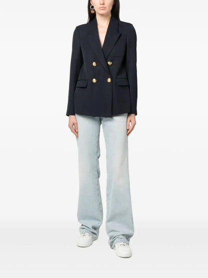 Palm-Embroidered Blazer