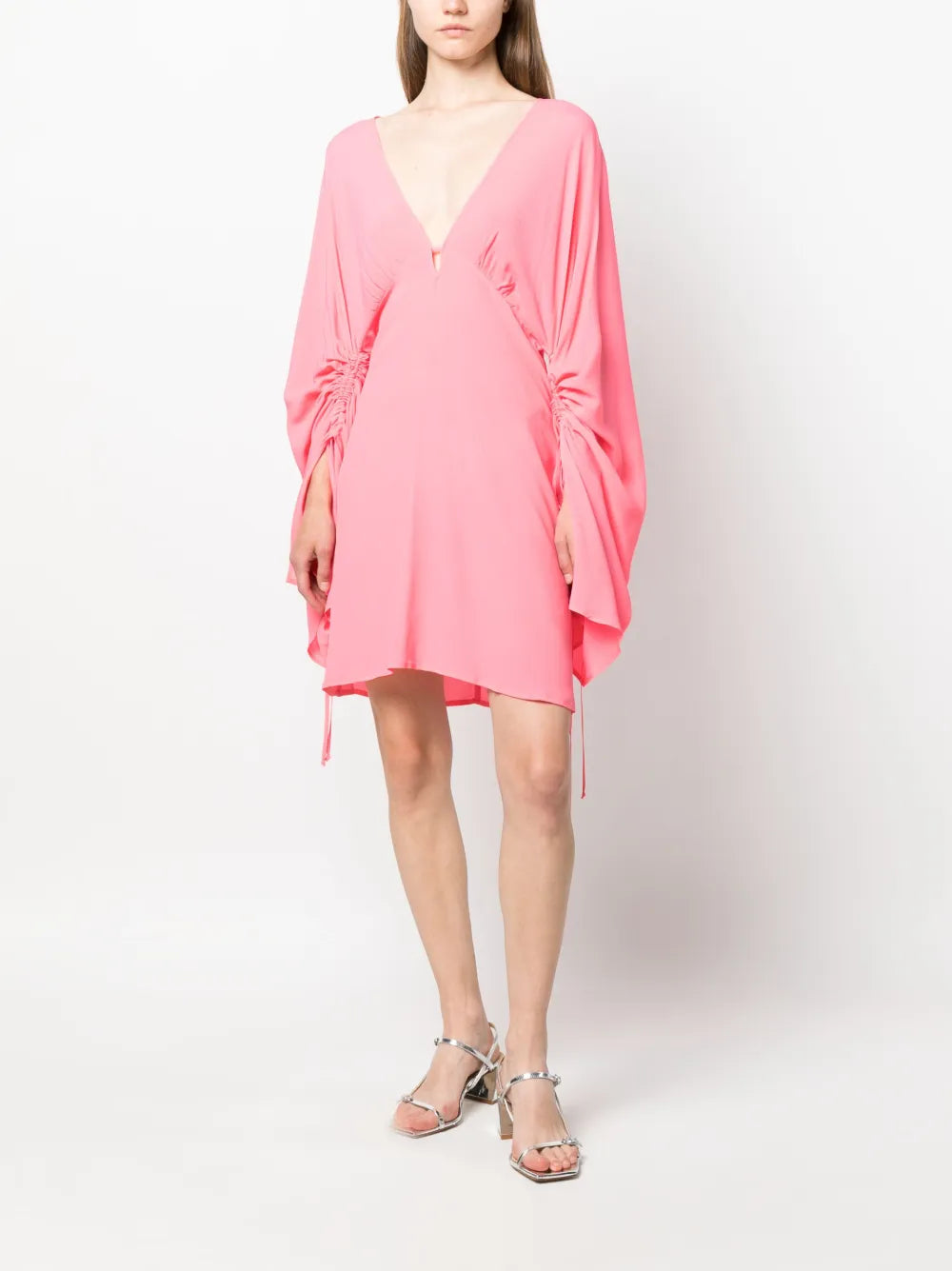 V-Neck Short Dress