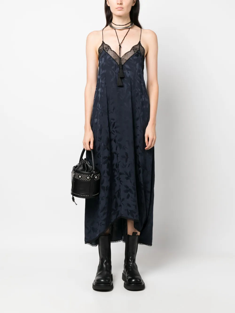 Risty Silk Midi Dress