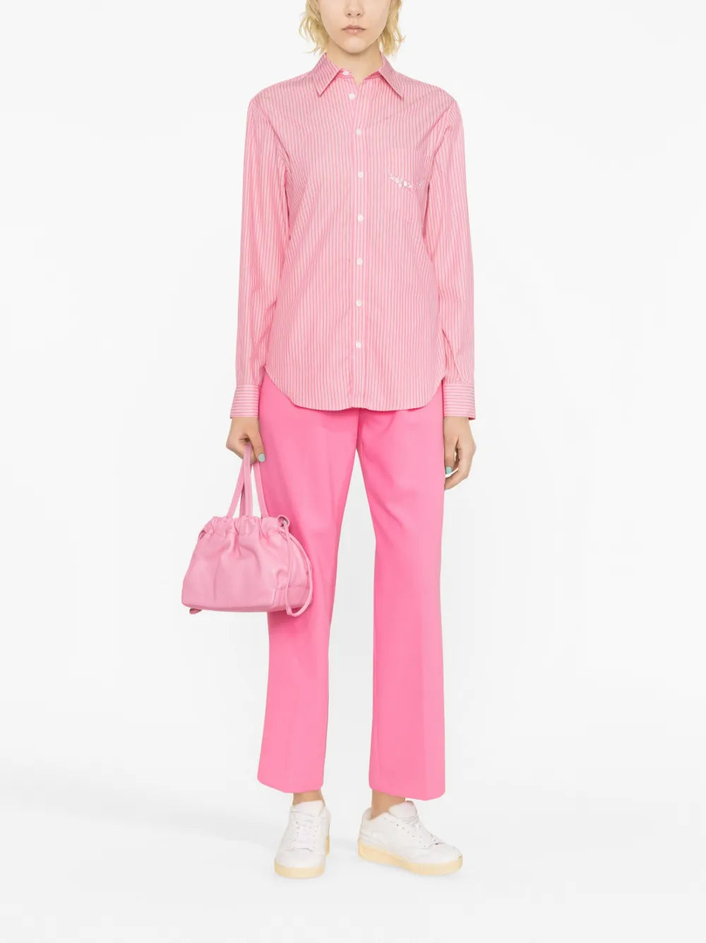 Taskiz Logo-Embellished Cotton Shirt