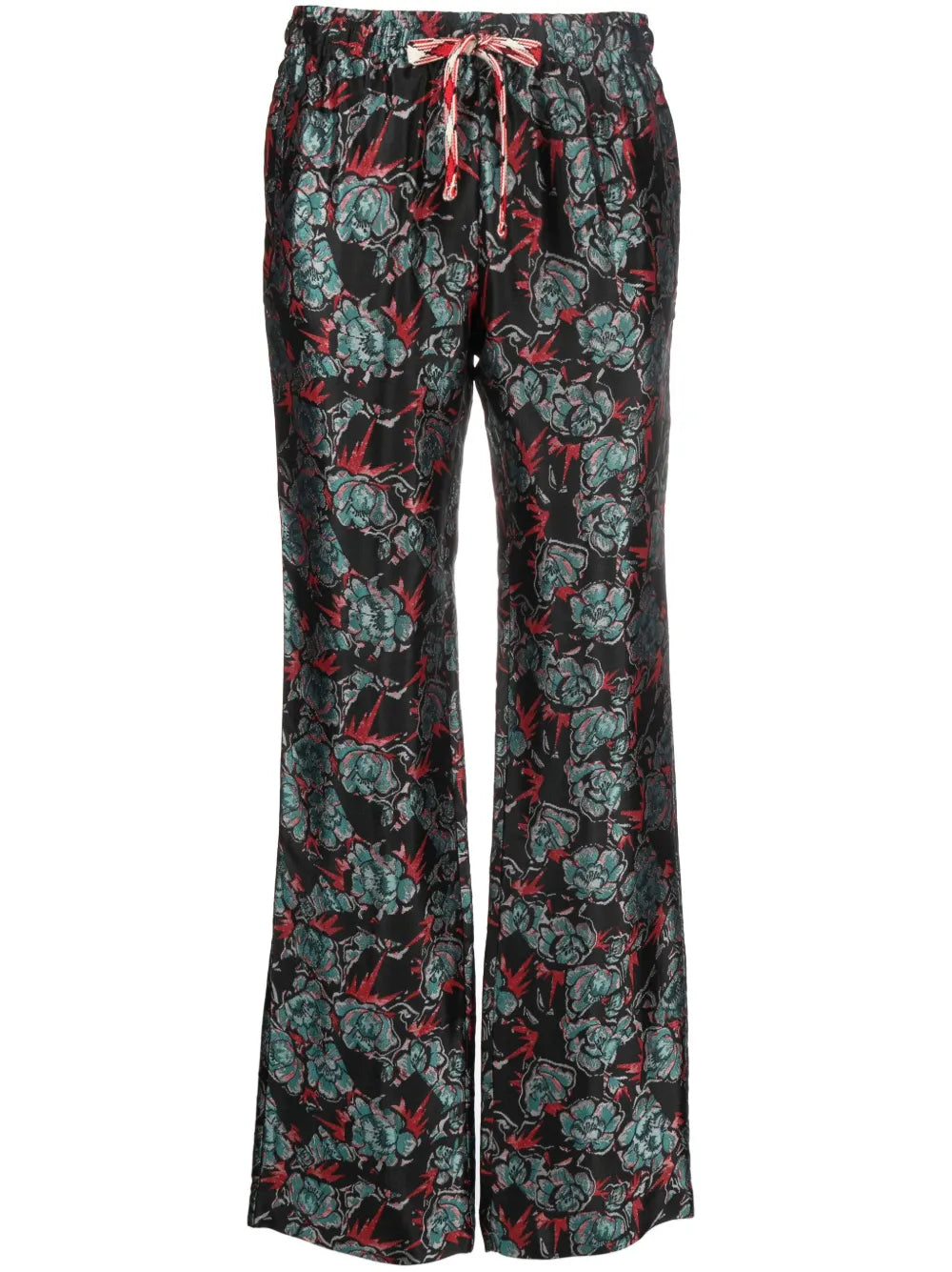 Pomy Jacquard-Pattern Trousers