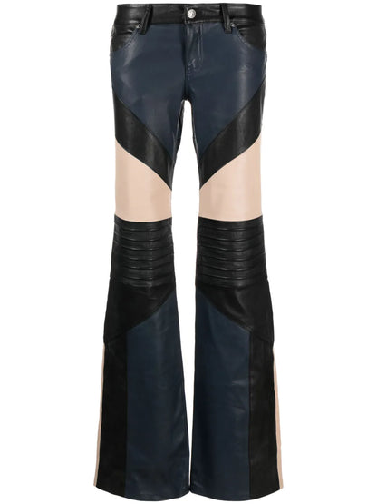 Paulin Panelled Flared Trousers