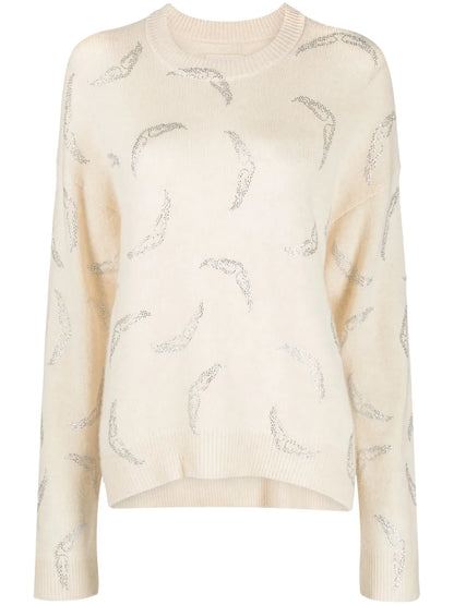 Markus Wings-Embellished Cashmere Jumper