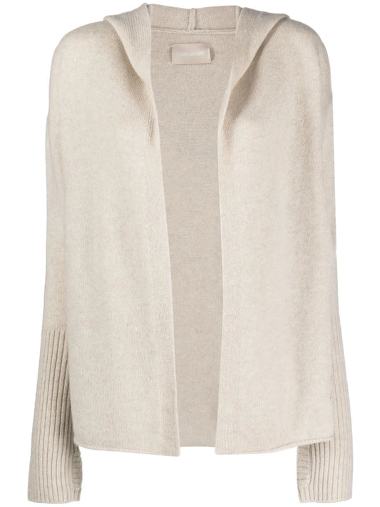 Cosani Hooded Cashmere Cardigan