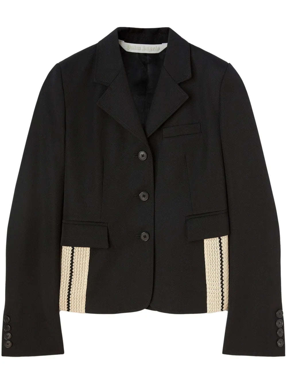 Side-Embellished Fitted Blazer