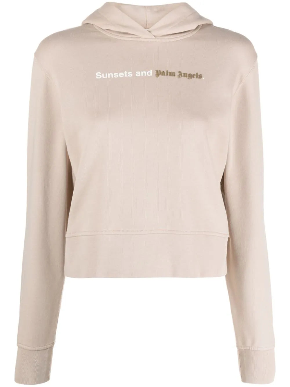 Logo-Print Cotton Hoodie