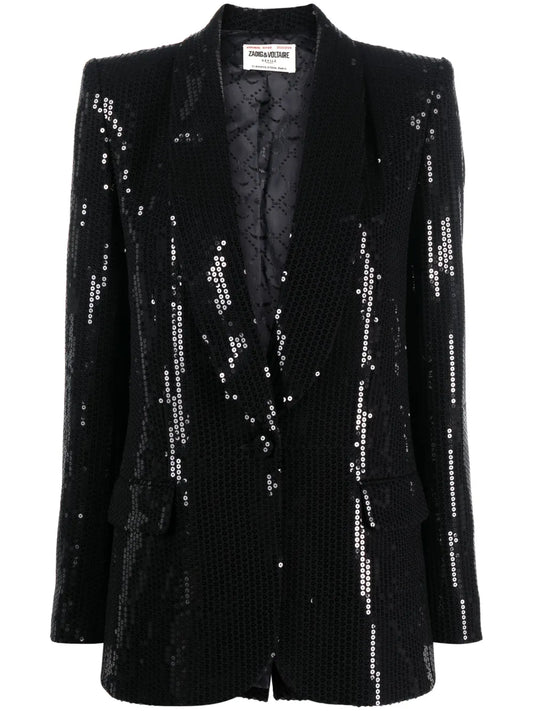 Vive Sequinned Blazer