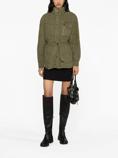 Kalice Belted Quilted Jacket