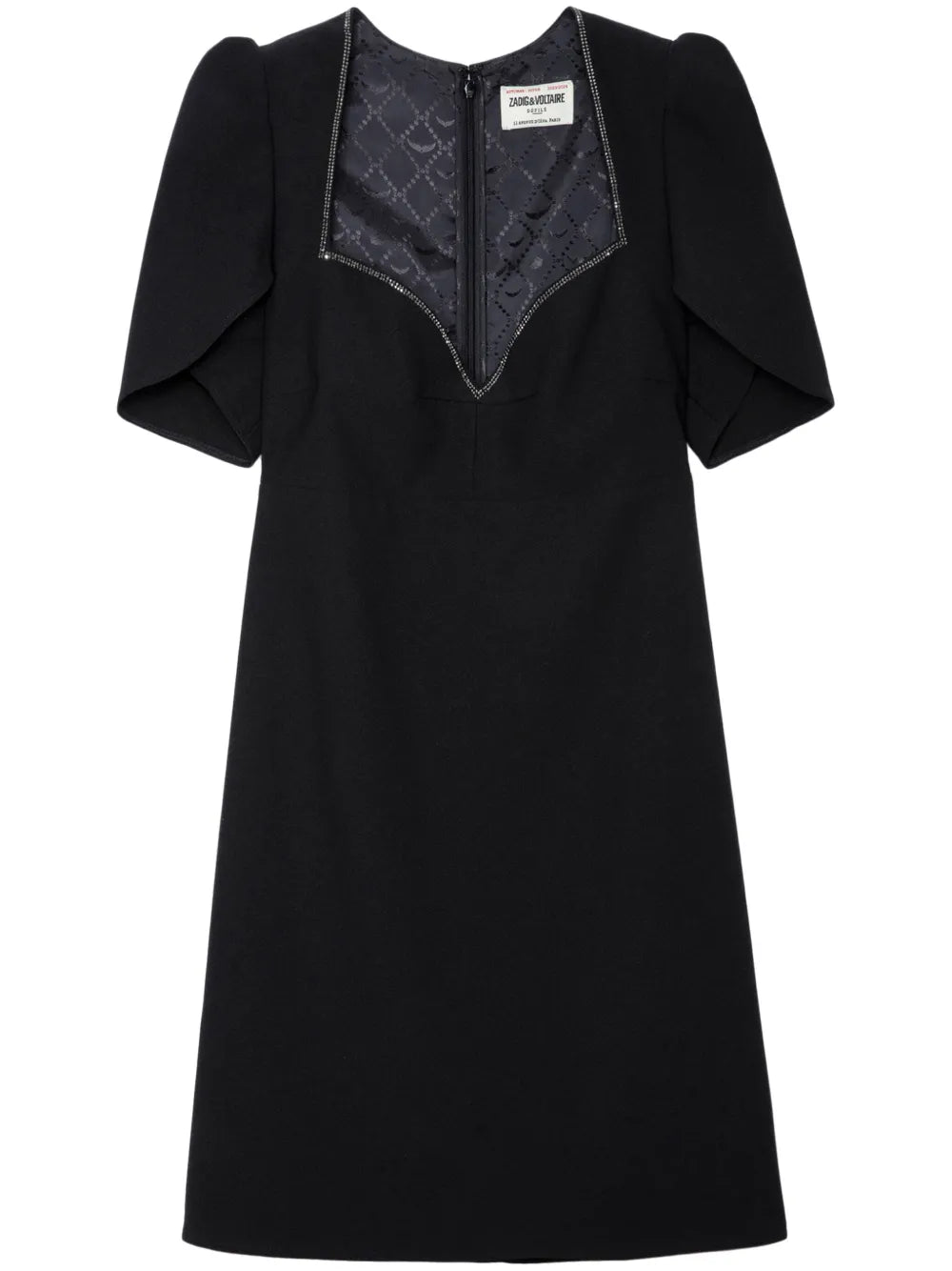 Roxelle Crystal-Embellished Minidress