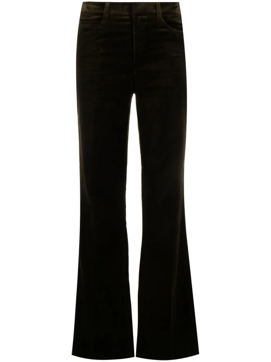 Pistol Flared Velvet Trousers