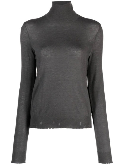 Bobby Distressed-Effect Cashmere Jumper