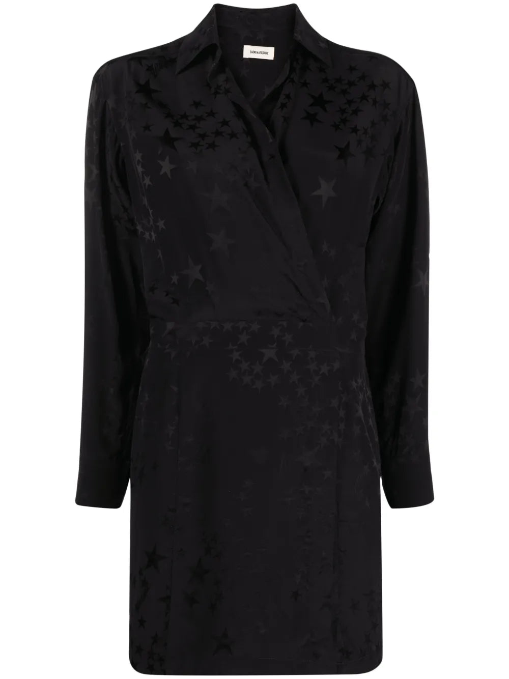 Star Silk-Jacquard Minidress