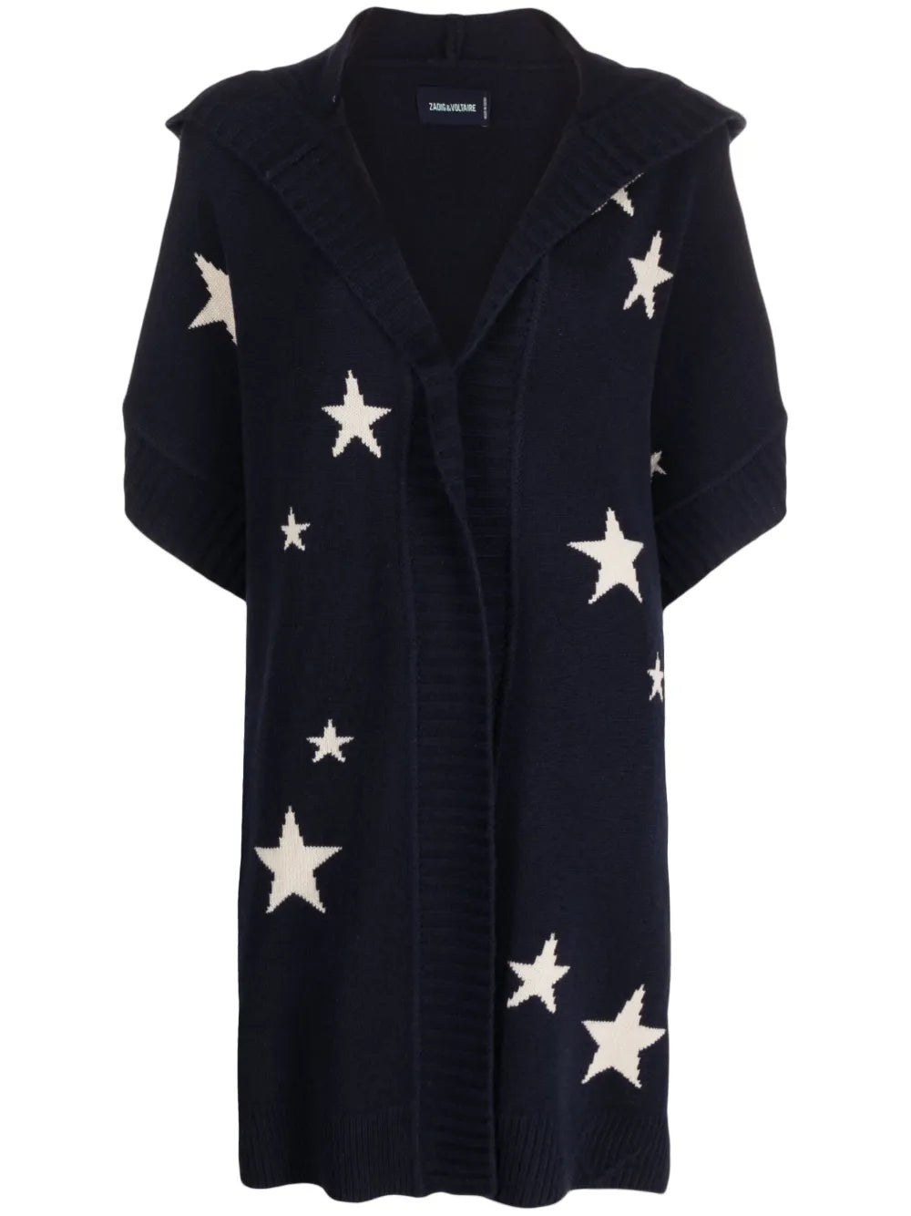 Inna Star-Jacquard Cashmere Cardigan