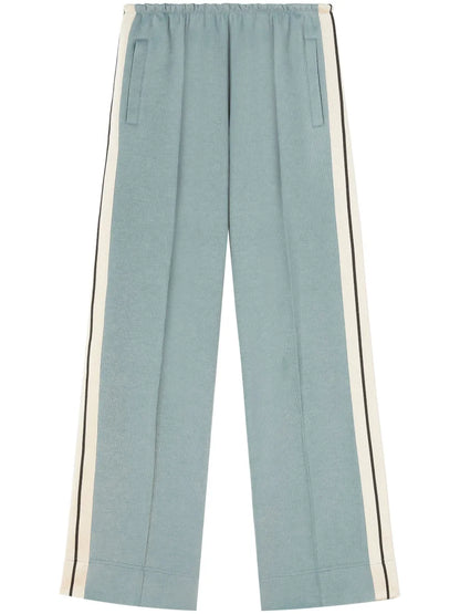 Loose-Fit Cotton Track Pants