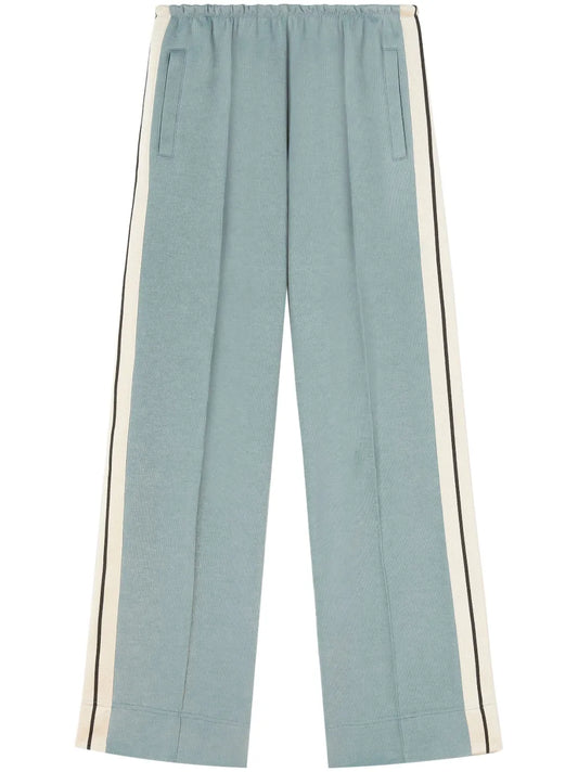 Loose-Fit Cotton Track Pants