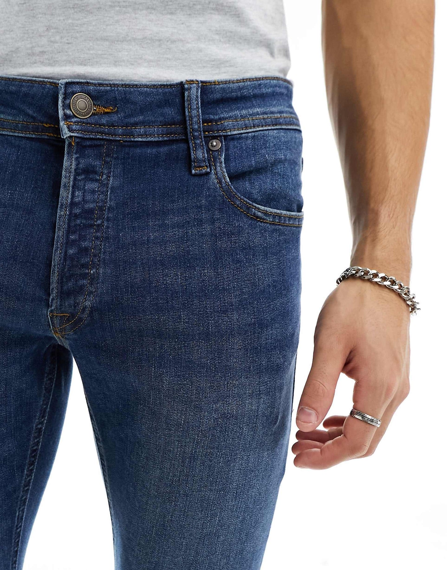 Intelligence Liam Skinny Fit Stretch Jeans