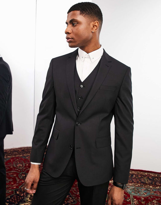 Camden' Slim Premium Fabric Suit Jacket