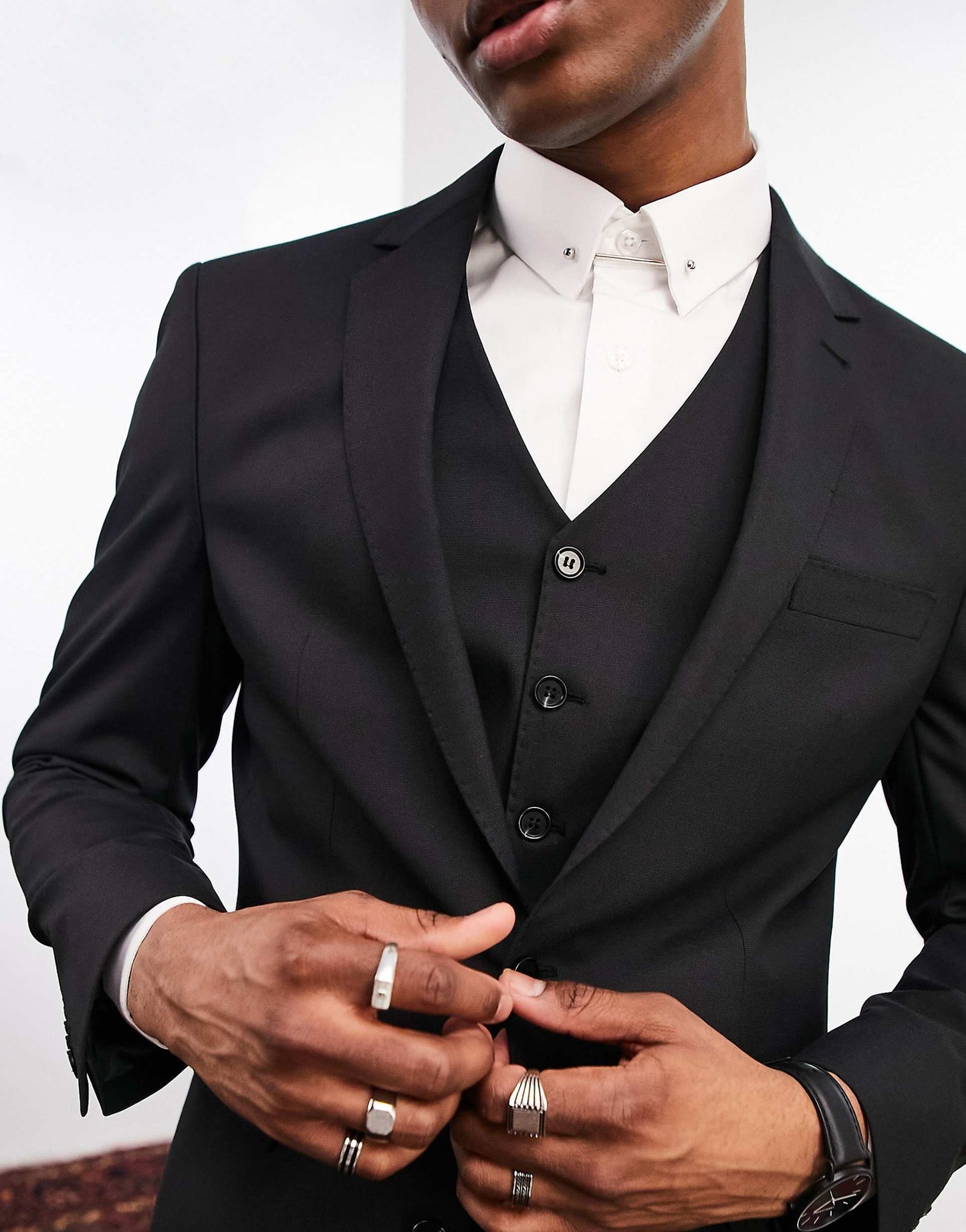 Camden' Slim Premium Fabric Suit Jacket