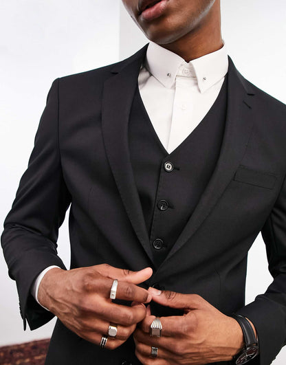 Camden' Slim Premium Fabric Suit Jacket