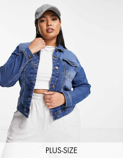 Curve Denim Jacket