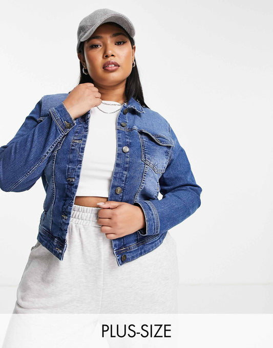 Curve Denim Jacket