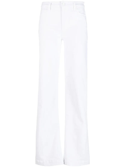 Mid-Rise Straight-Leg Jeans