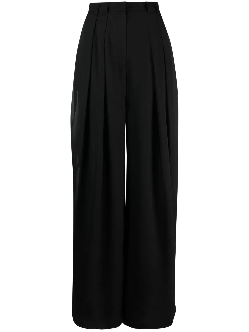 High-Waist Wide-Leg Trousers