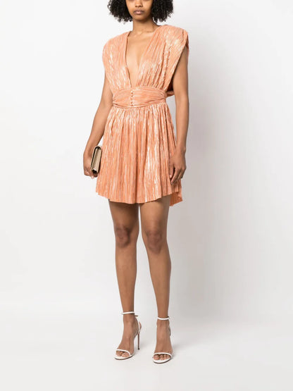 Marissa Plunge-Style Dress