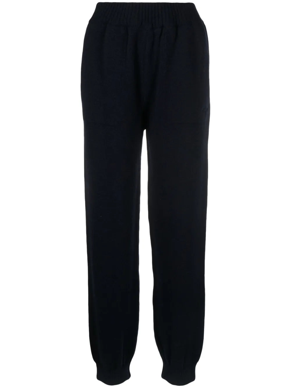 Logo-Embroidered Knitted Trousers