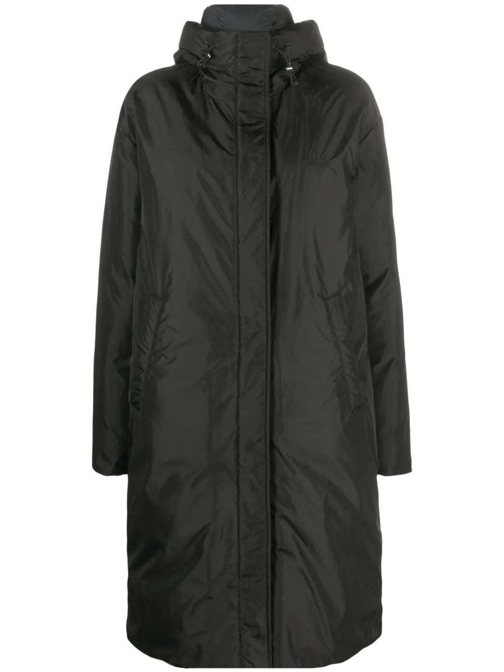 Oversized Hooded Down Coat
