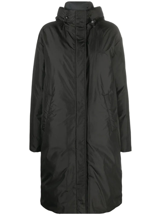 Oversized Hooded Down Coat